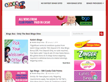 Tablet Screenshot of bingobus.net